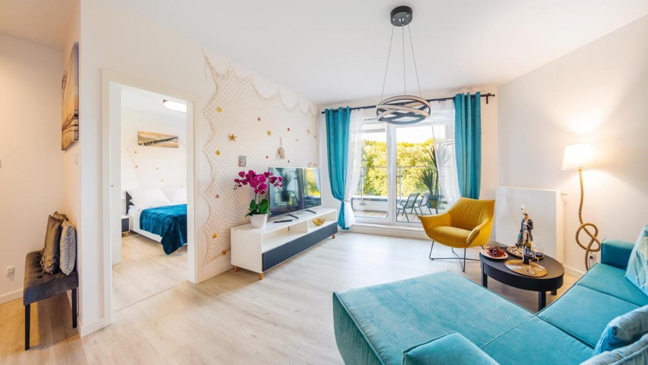 Apartment 504 Premium Nadmorskie Tarasy - Pool Sauna Fitness Garage Free Kolobrzeg